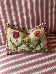 Vintage Handmade Tapestry Cushion